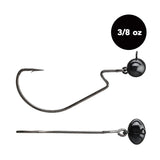 3/8 oz Tungsten Football Swing Head (2 pack) - Available in 2 Colors! - WOO! TUNGSTEN