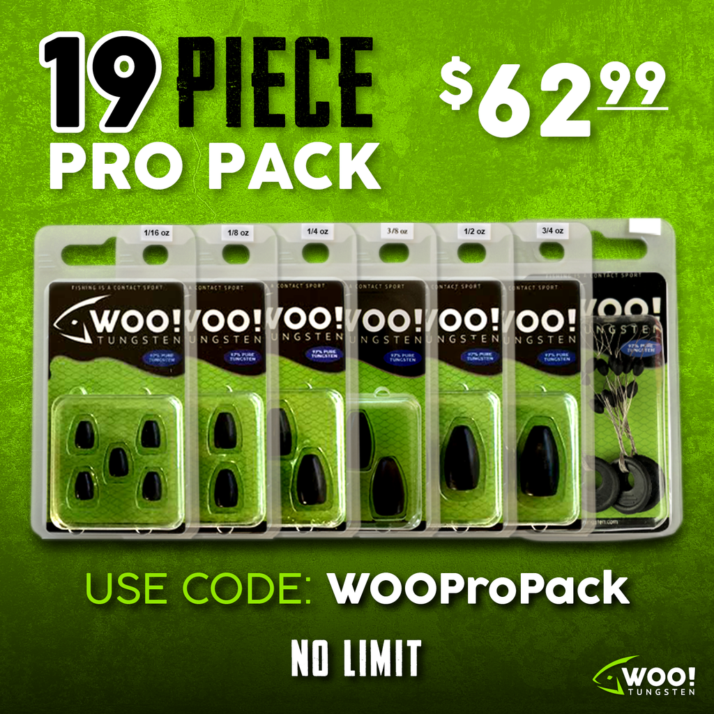 PRO PACK - 19 Piece - Between 1/16 oz and 3/4 oz (Black) - USE CODE