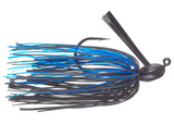 Stealth Feider Tungsten Flipping Jig - BLACK SAPPHIRE (3 sizes available!) - woo-tungsten-canada