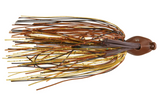 Stealth Feider Tungsten Flipping Jig - BLACK/BROWN/AMBER (3 sizes available!) - woo-tungsten-canada